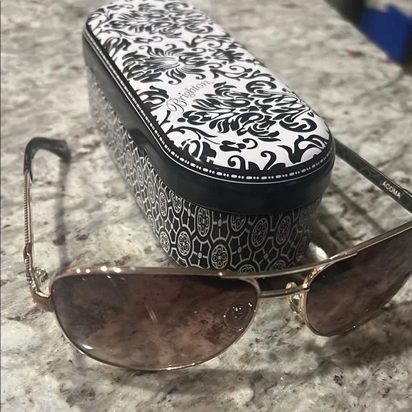 Brighton Aviator Acoma Sunglasses for Women - Picture 1 of 4